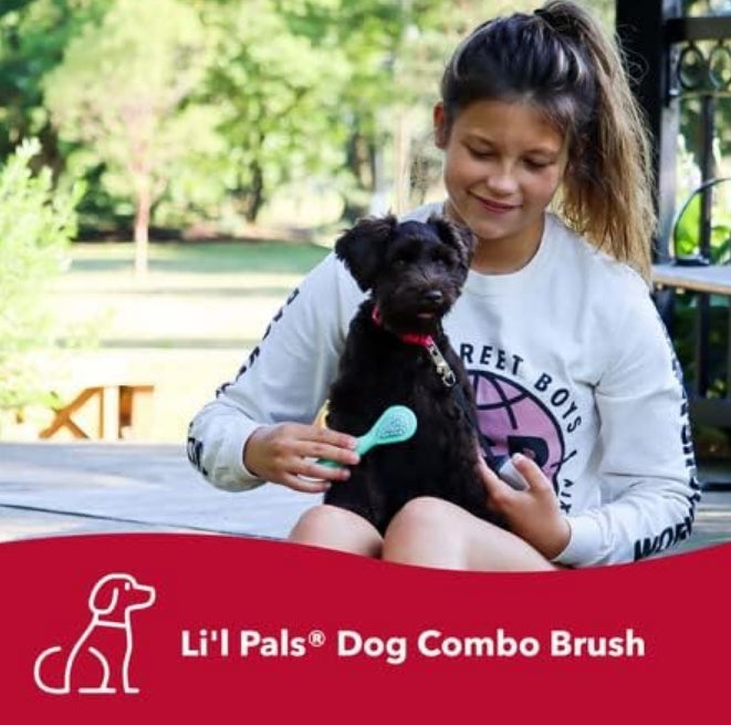 Lil Pals Combo Brush For Dogs