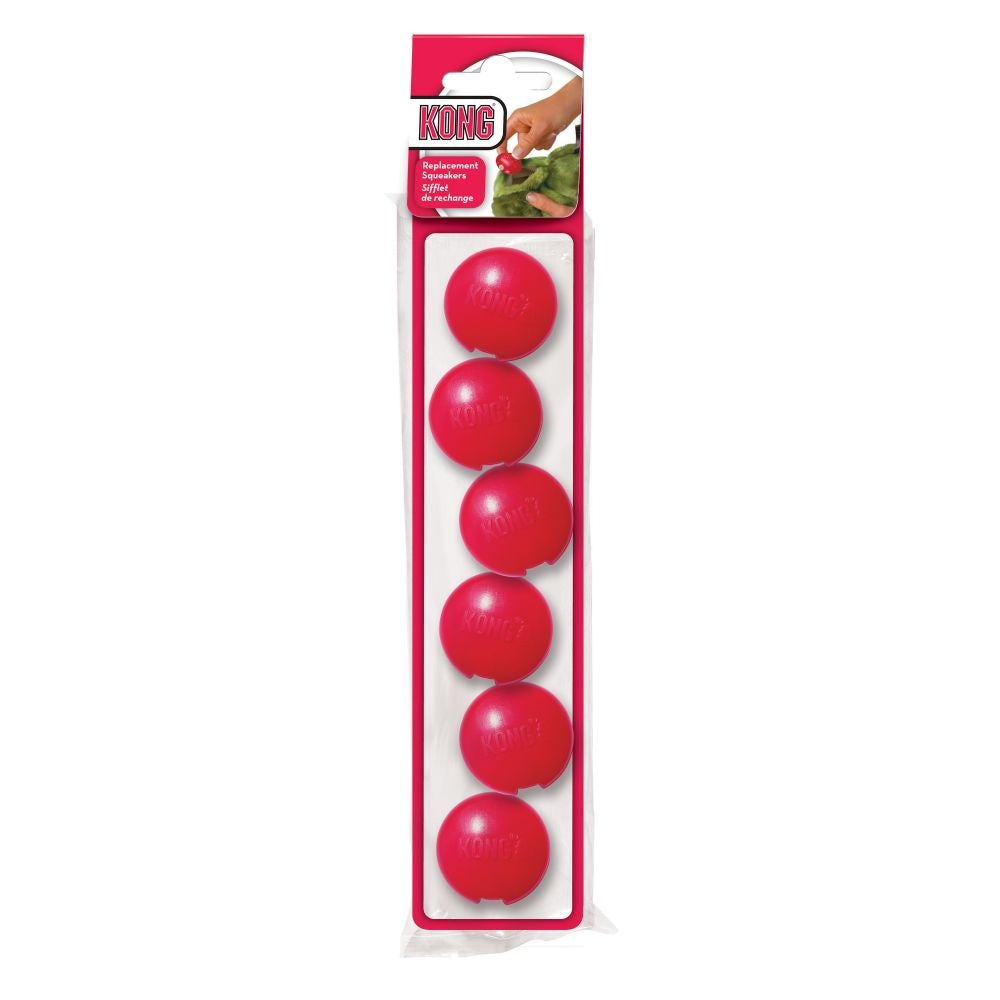 Kong Replacement Squeakers Small (6 Pack) - Pack Of 12