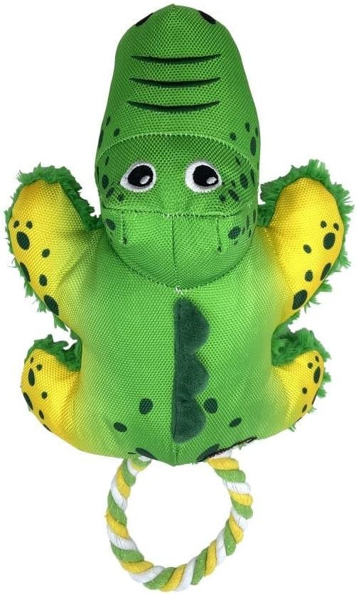 Kong Cozie Tuggz Alligator Dog Toy