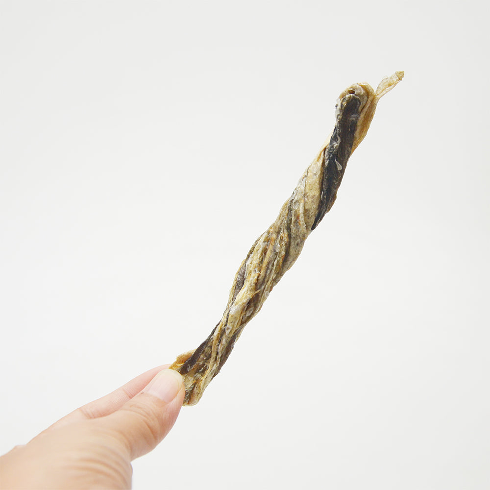 Jack PetPals Seafood Feast Codfish Skin Dog Treats