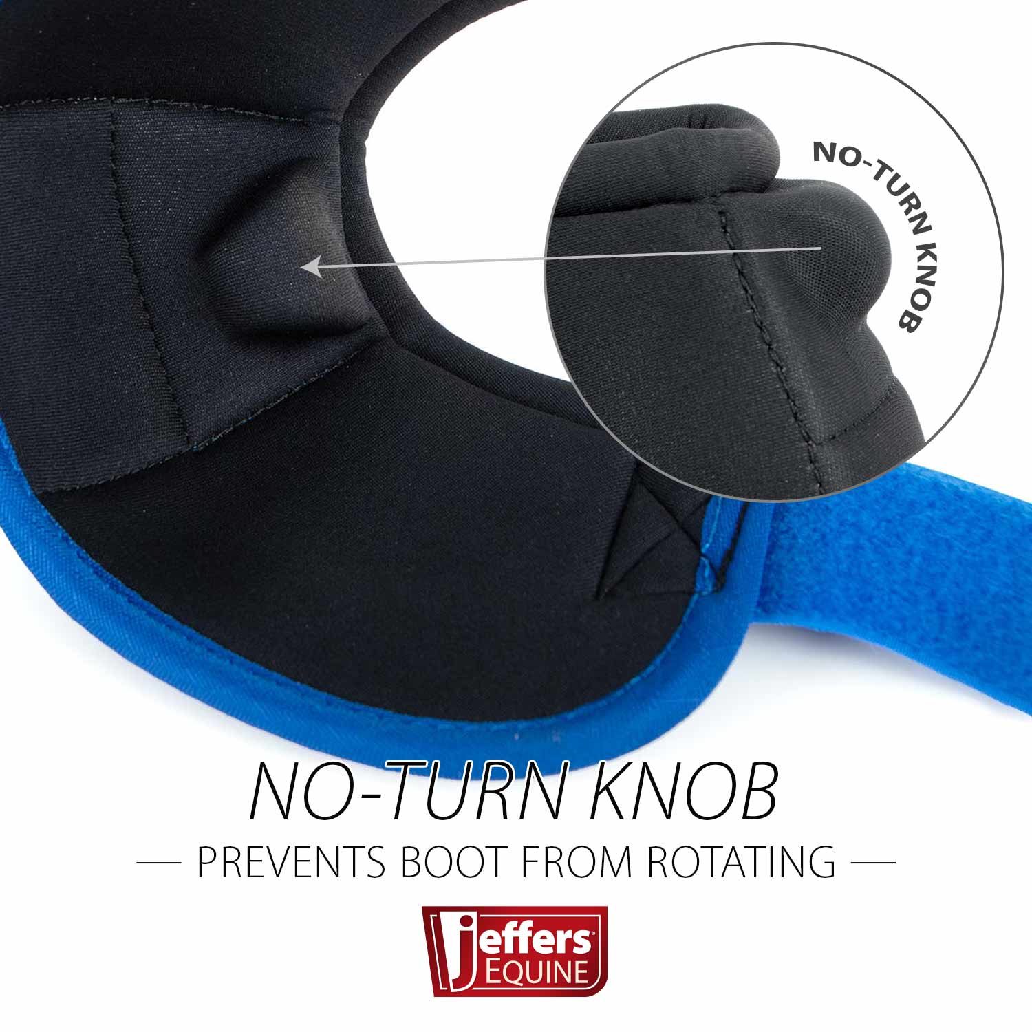 Jeffers No-Turn Bell Boots for Horses, Solid Colors, 2 Count