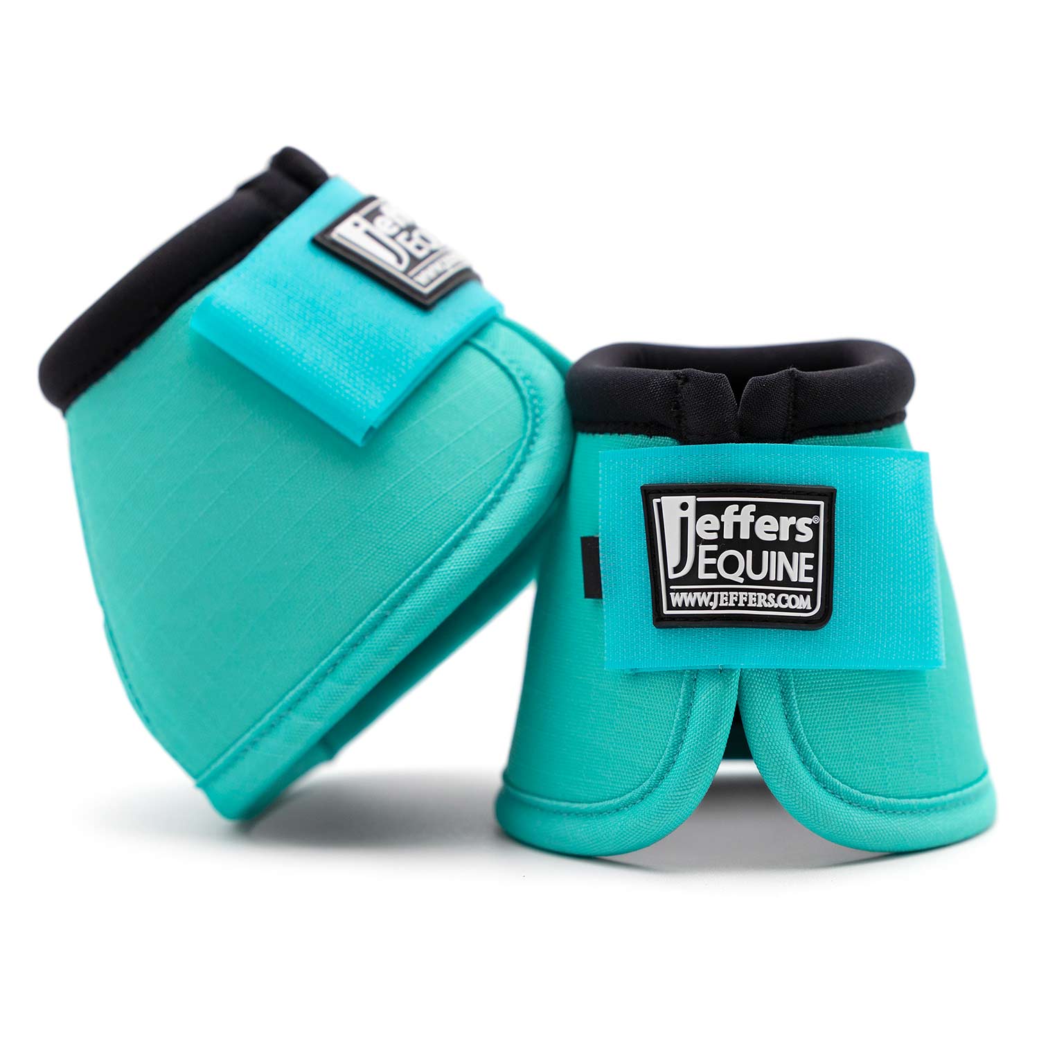 Jeffers No-Turn Bell Boots for Horses, Solid Colors, 2 Count