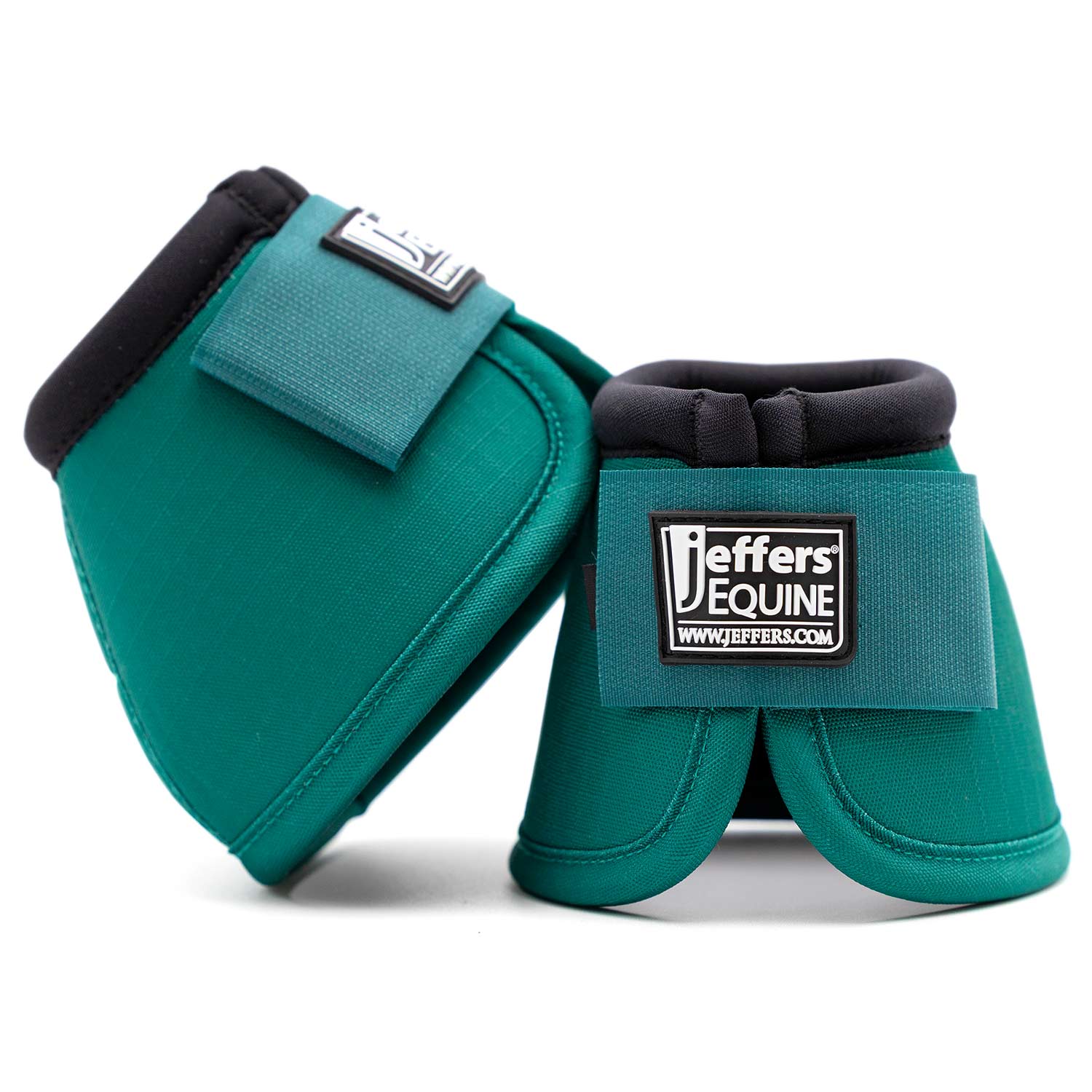 Jeffers No-Turn Bell Boots for Horses, Solid Colors, 2 Count
