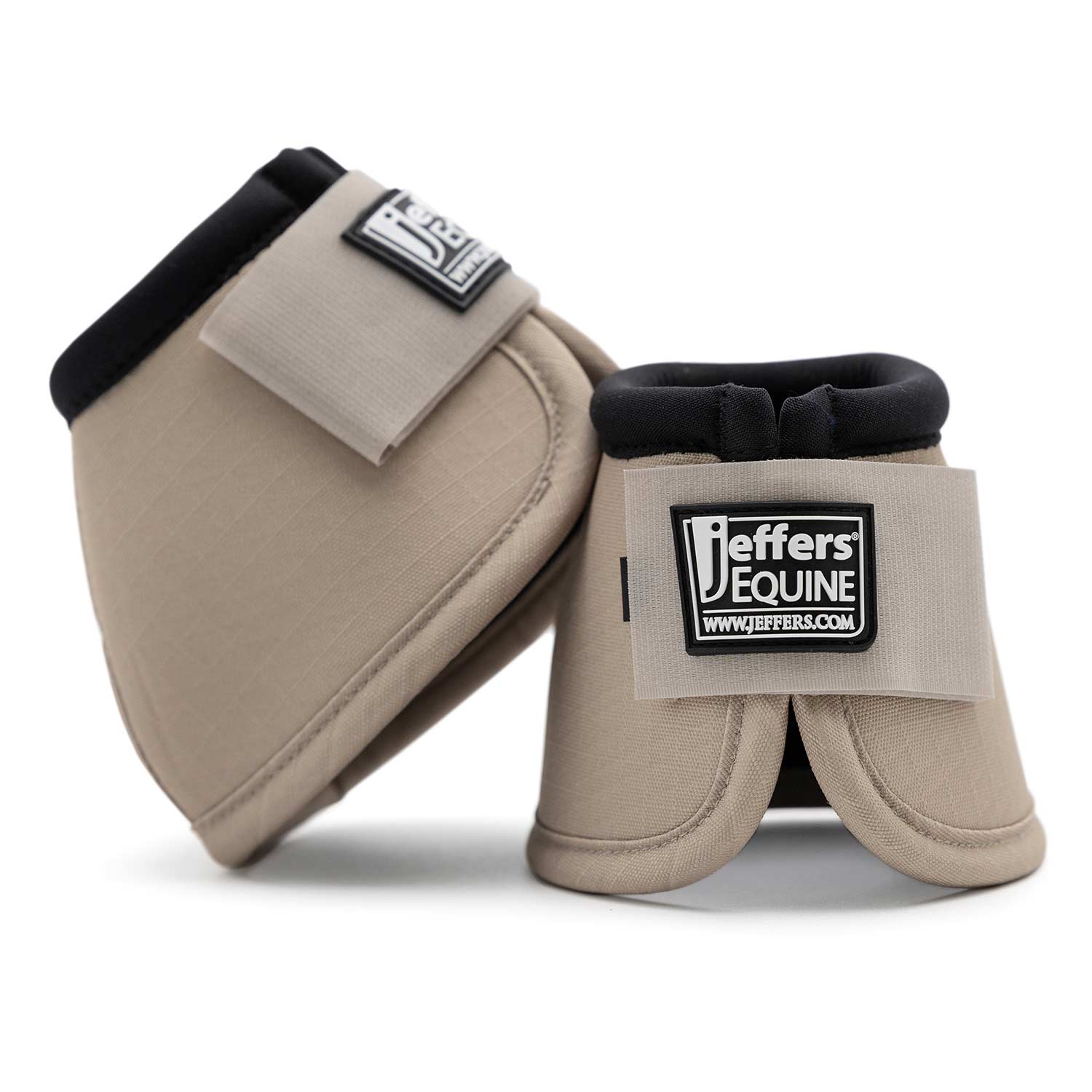 Jeffers No-Turn Bell Boots for Horses, Solid Colors, 2 Count