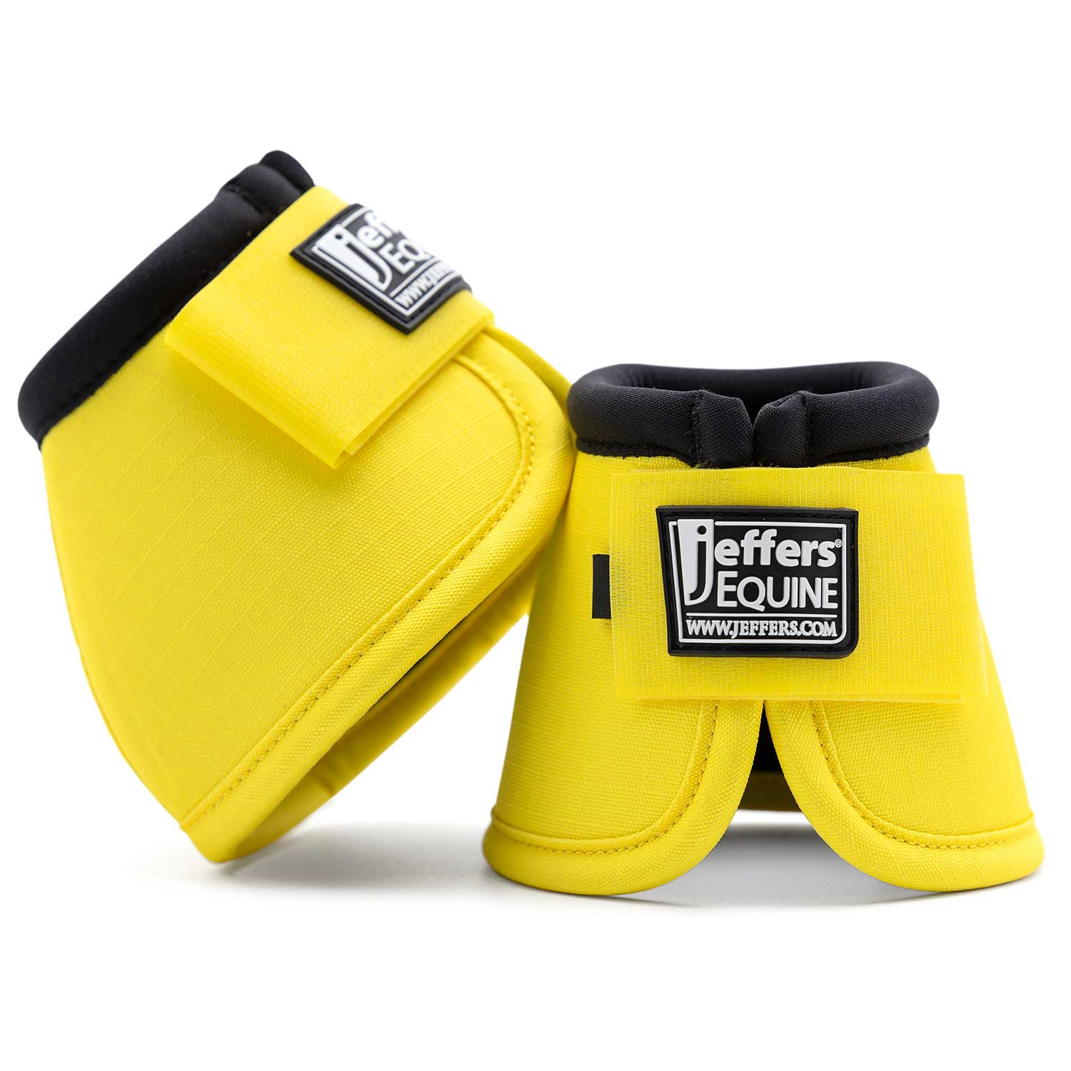 Jeffers No-Turn Bell Boots for Horses, Solid Colors, 2 Count