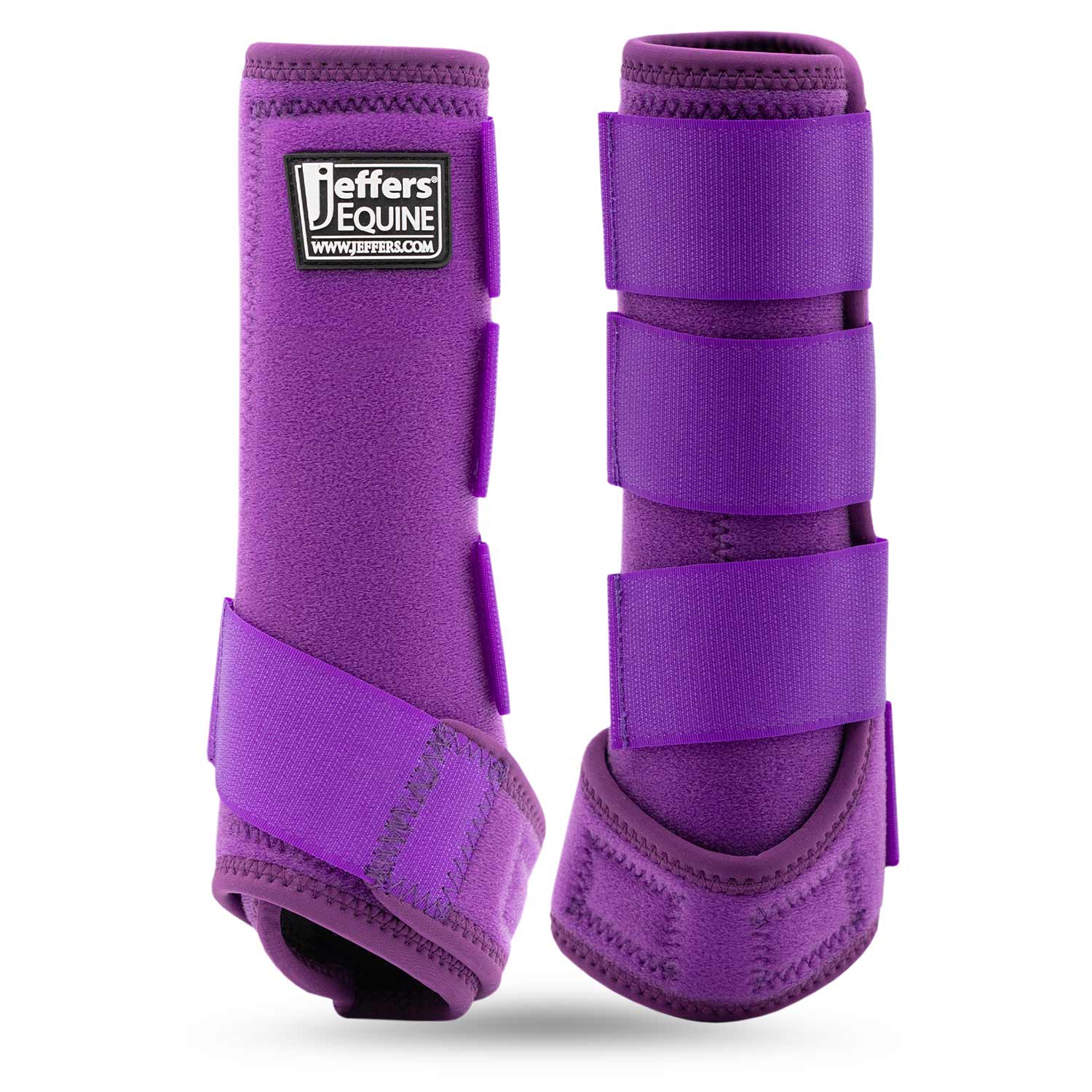 Jeffers Protective Horse Boots, Solid Colors, 2-Pack