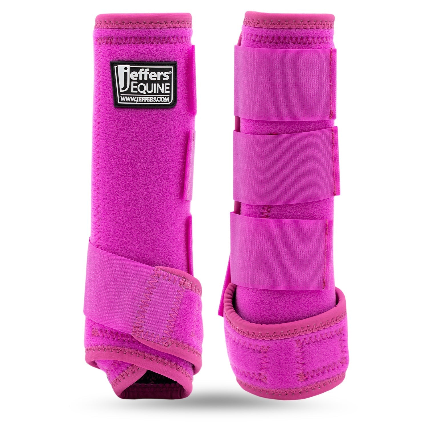 Jeffers Protective Horse Boots, Solid Colors, 2-Pack