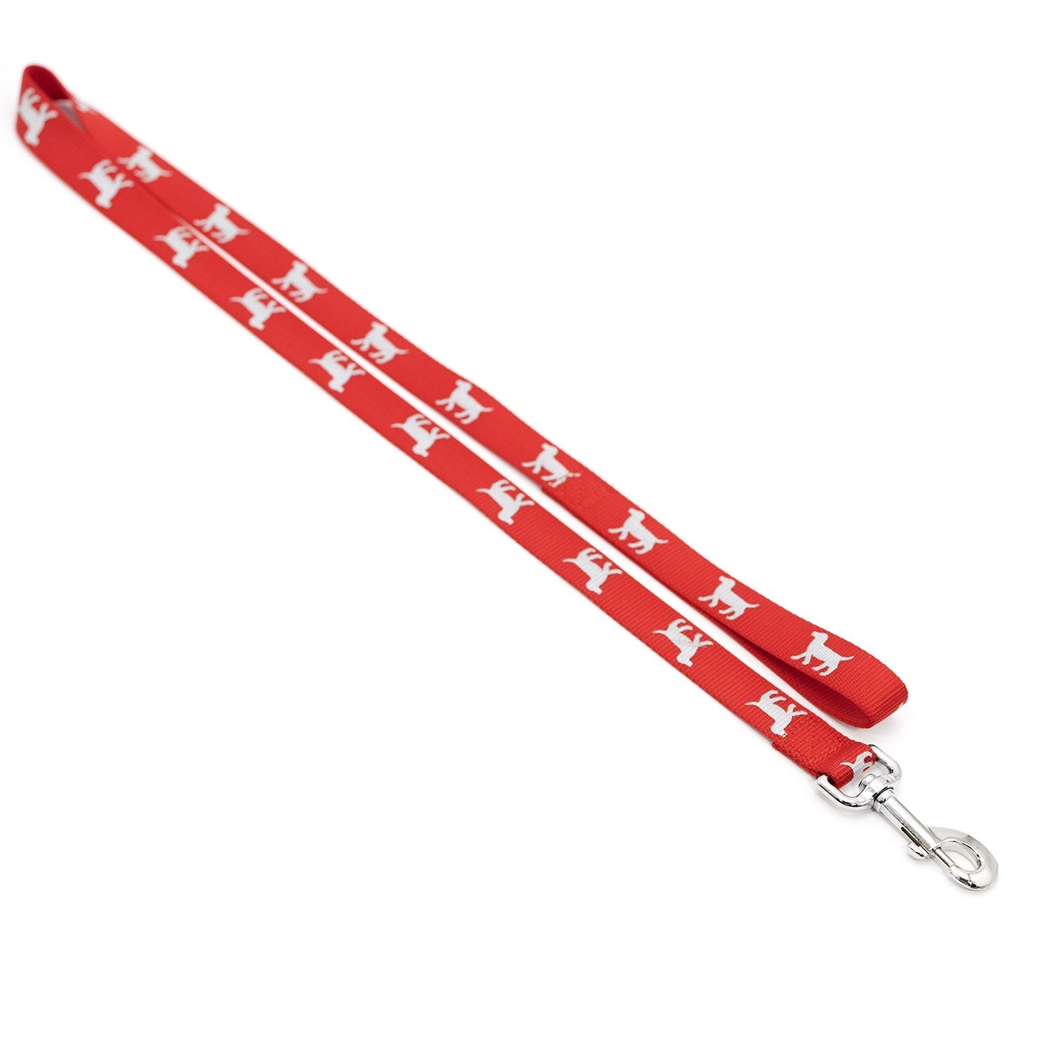 Jeffers Reflective Hound Series Nylon Dog Leash, 4 ft Long
