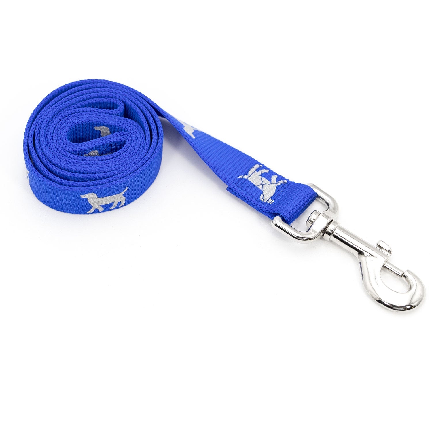 Jeffers Reflective Hound Series Nylon Dog Leash, 4 ft Long