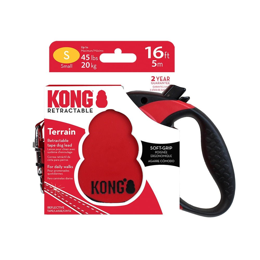 KONG Terrain Retractable Leash, 16 ft