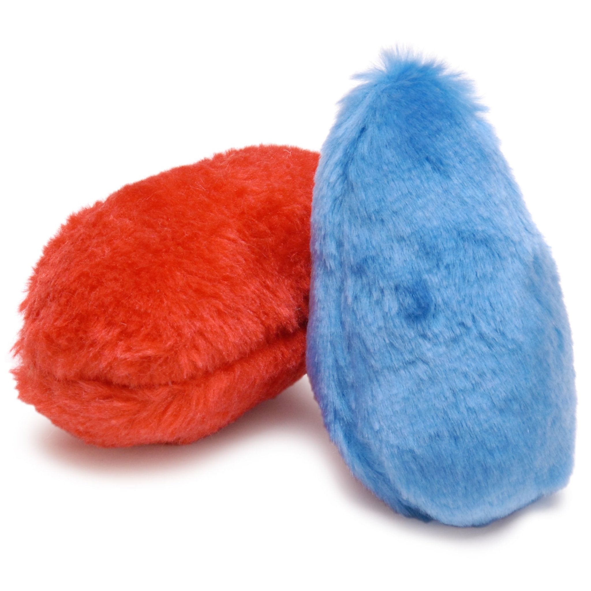 Jeffers 4.5" Little Dotz Plush Squeaker Dog Toy, 2 Pack