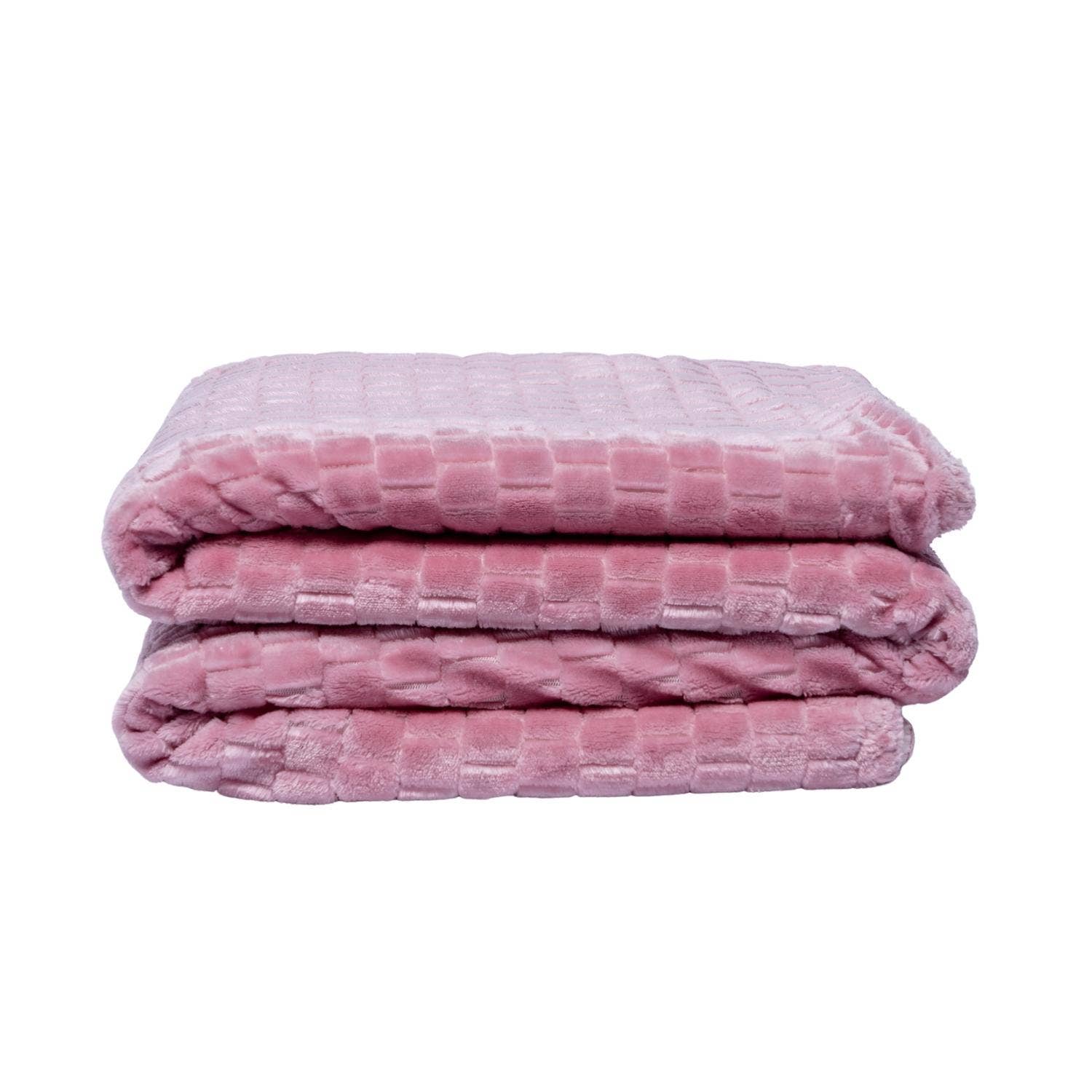 Family Textured Luxury Sherpa Pet Blanket (50 x 60)