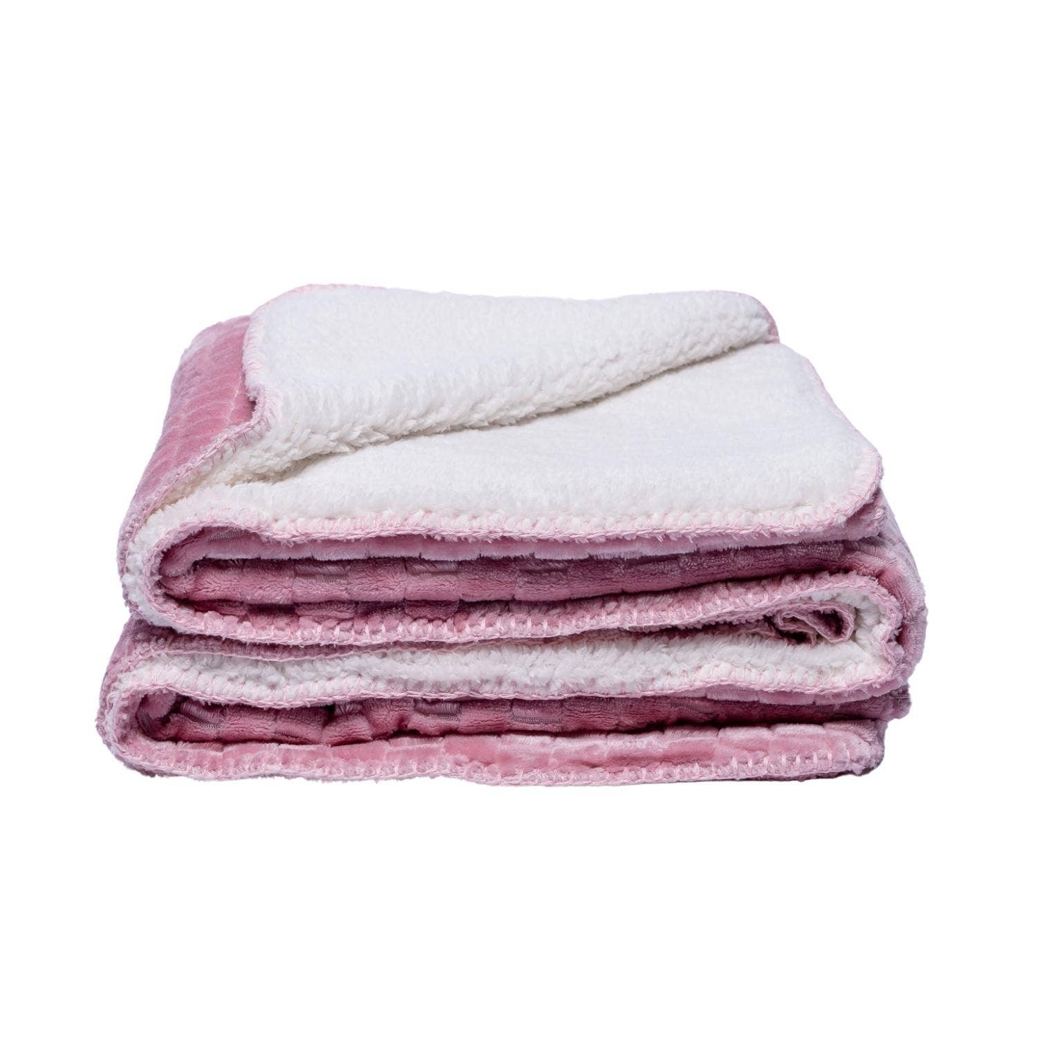 Family Textured Luxury Sherpa Pet Blanket (50 x 60)