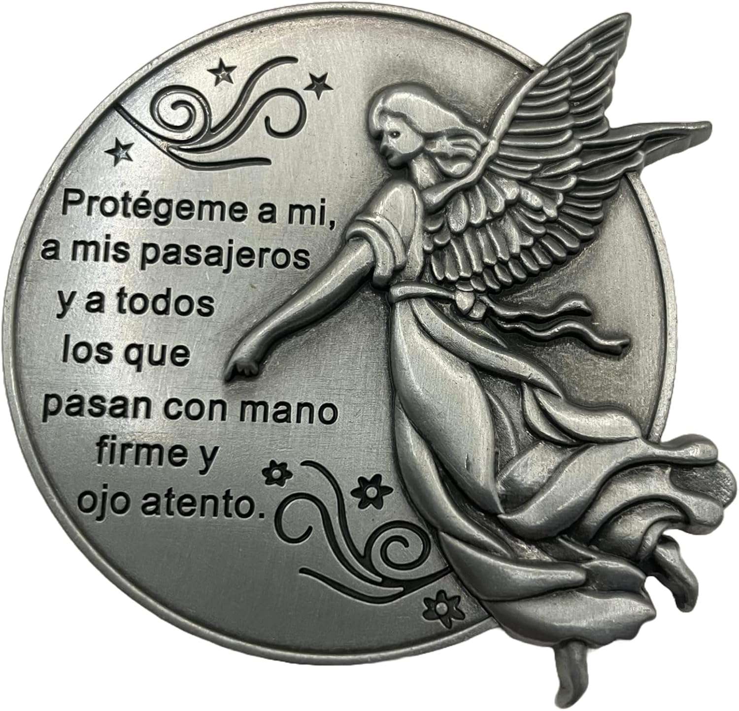 Guardian Angel Car Visor Clip - Metal Auto Accessory Gift for New Drivers