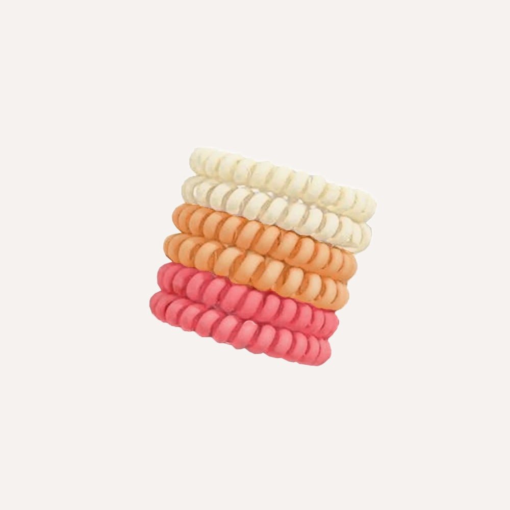 Tilley + Me Spiral Hair Ties – No Breakage, No Crease, All-Day Hold