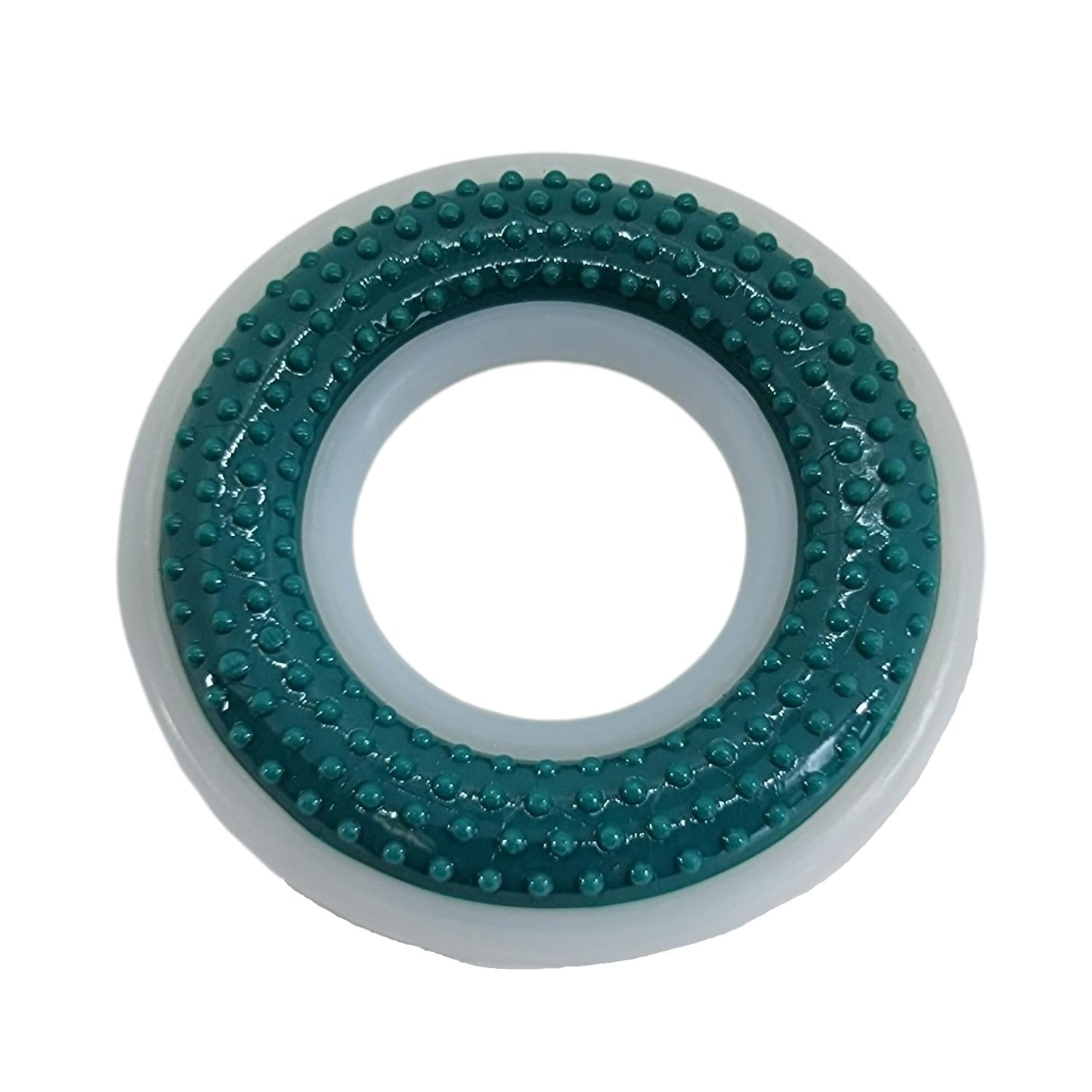 TPR & Nylon Dental Chew Ring Toy for Dogs - Ideal for Aggressive Chewers – (4 Diameter)