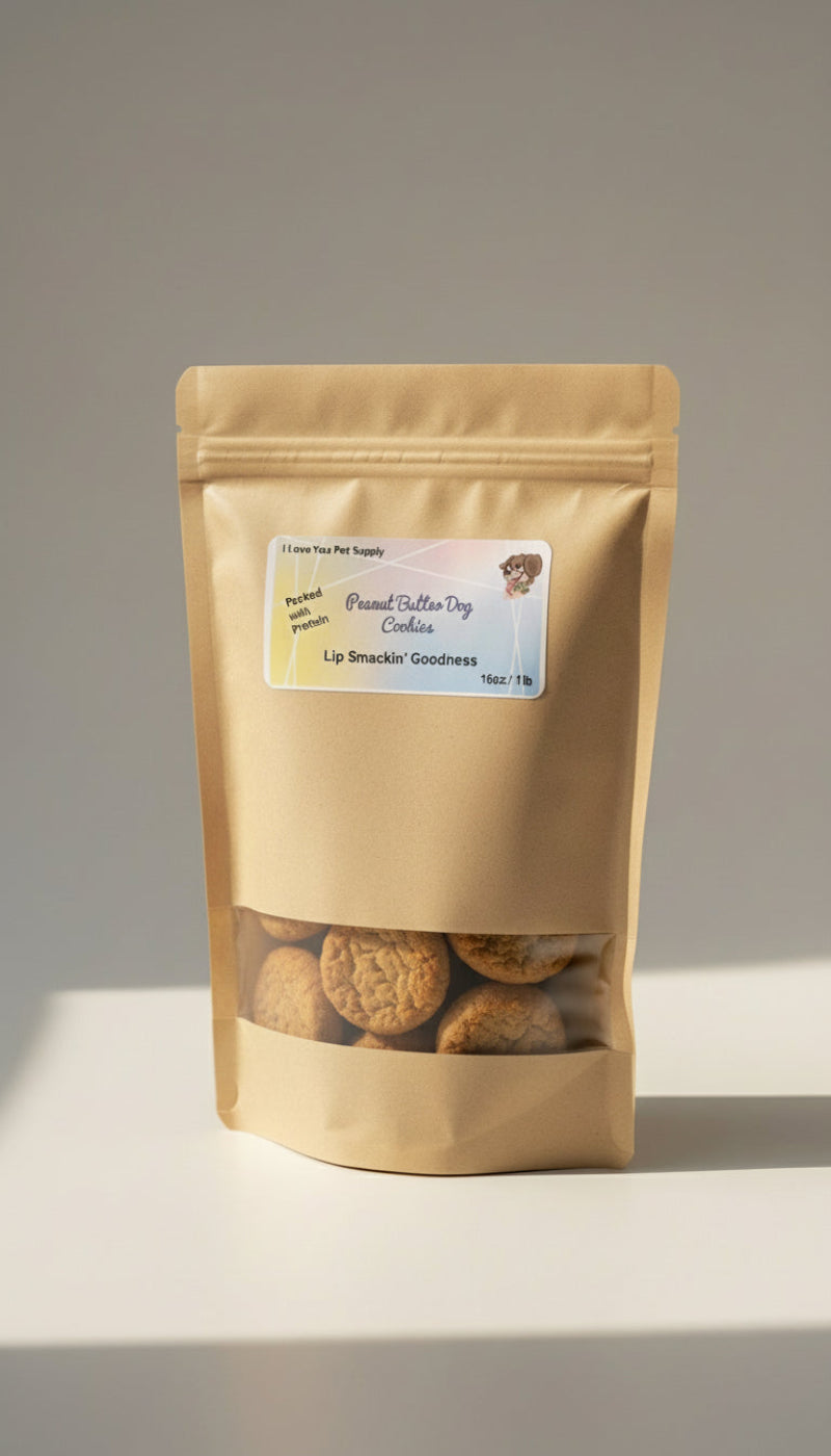 I Love You Pet Supply LLC Peanut Butter Dog Cookies - Only sold in New York State