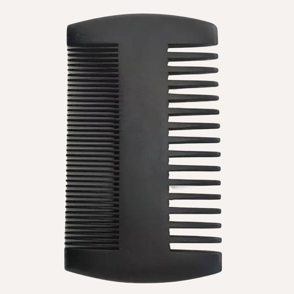Tilley + Me Pear Wood Beard & Hair Comb - Anti-Static & Eco-Friendly