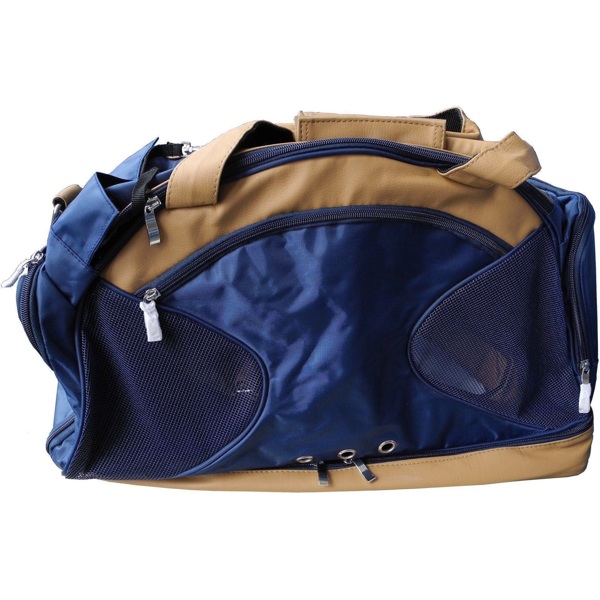 Pet Life ® 'Multi-Storage' Compartment Fashion Designer Travel Pet Dog Carrier Tote