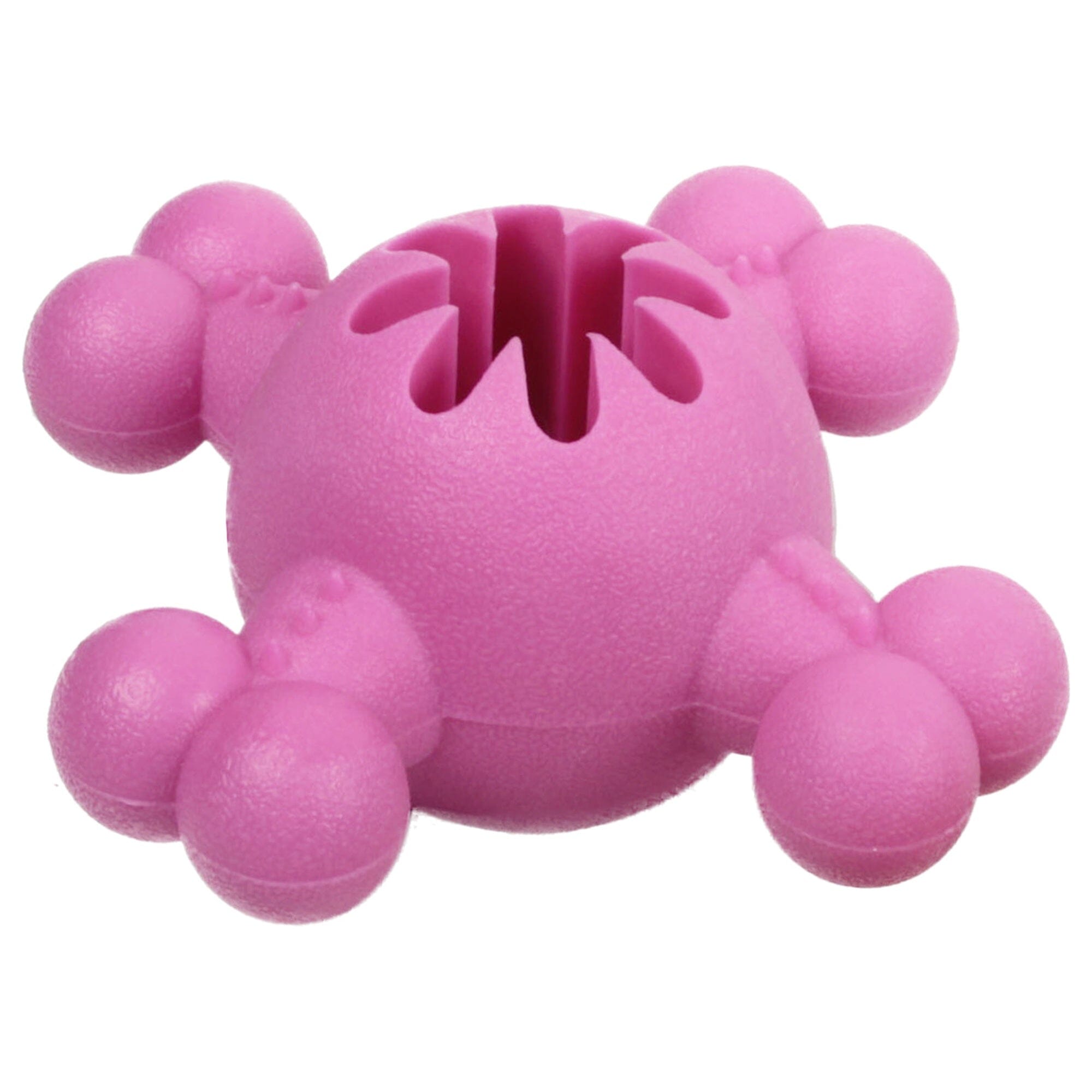 Pet Life ® 'Quadra-Bone' TPR Treat Dispensing Durable Dog Toy