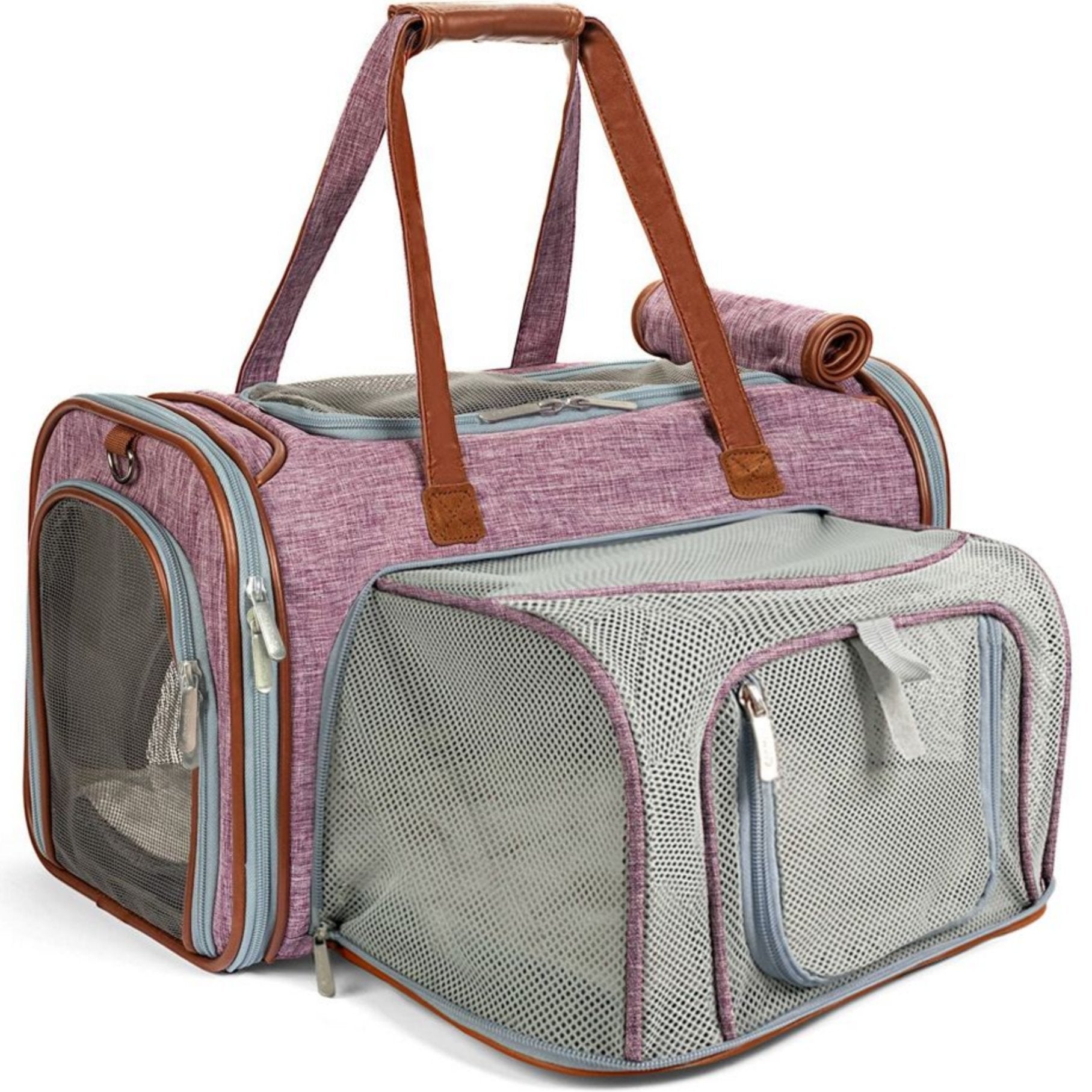 Mr. Peanut's Gold Series Standard Size Airline Compliant Expandable Pet Carrier V2.0