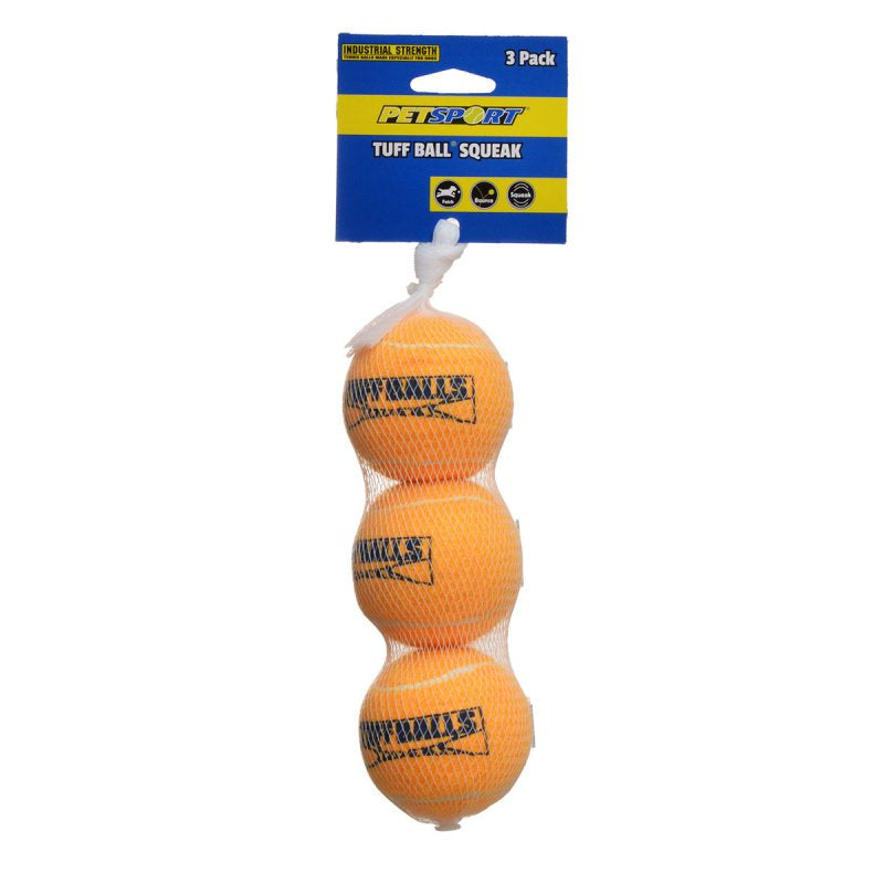 Petsport Usa 70268 2.5 Tuff Ball Squeak 3 Pack6