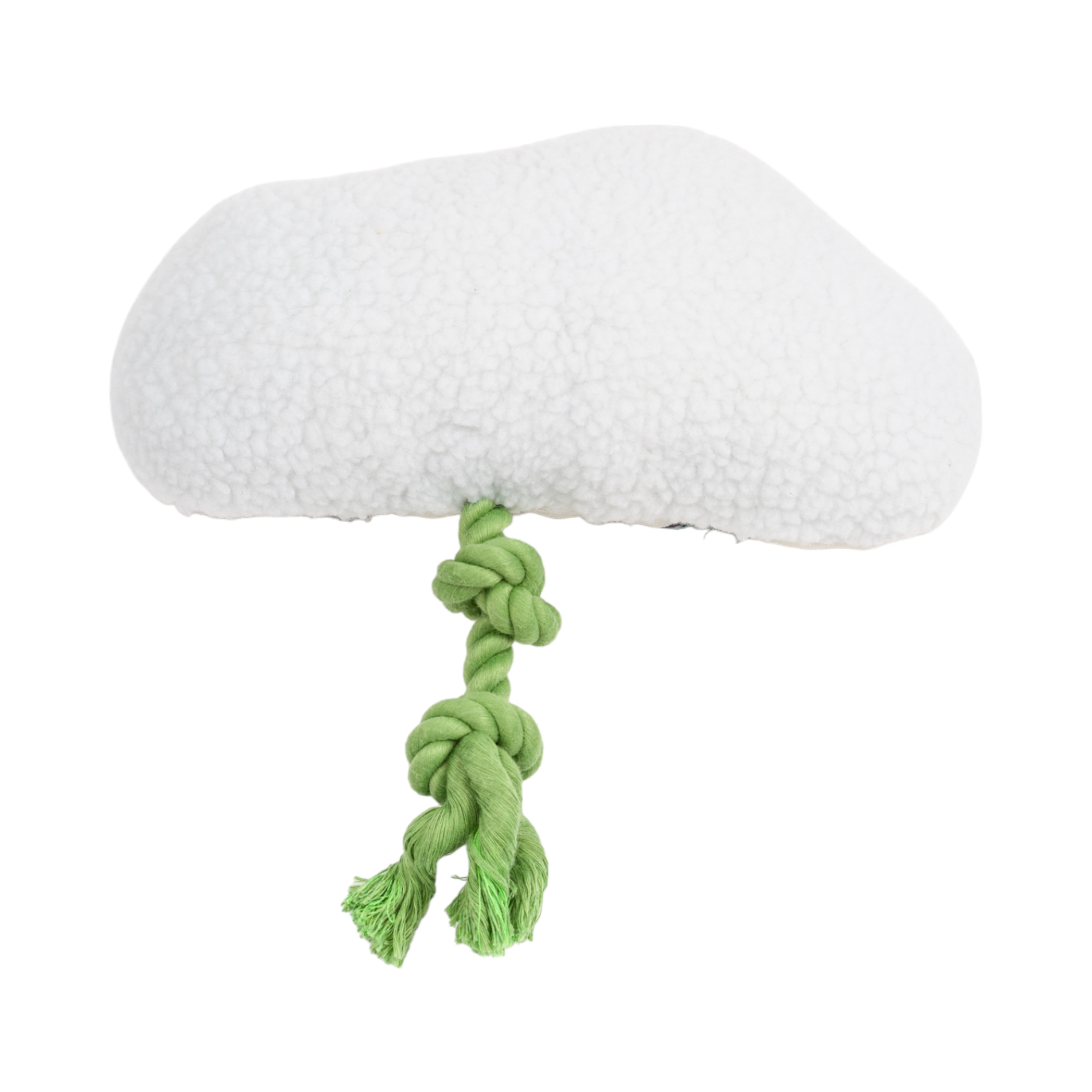 Country Living Retro Army Jeep Plush Dog Toy with Squeaker & Rope, 13 × 11 in