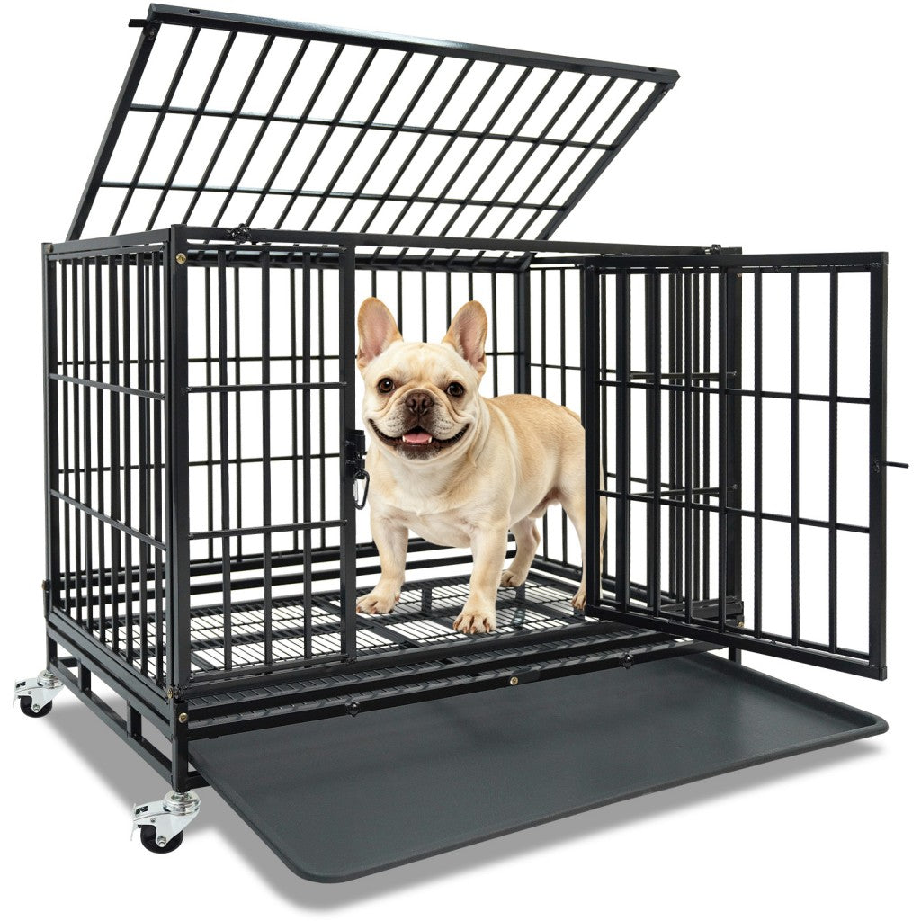 37 Stackable Heavy Duty Dog Kennel 371D08