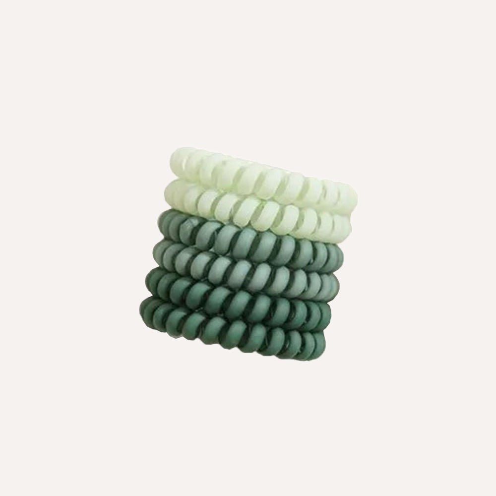 Tilley + Me Spiral Hair Ties – No Breakage, No Crease, All-Day Hold