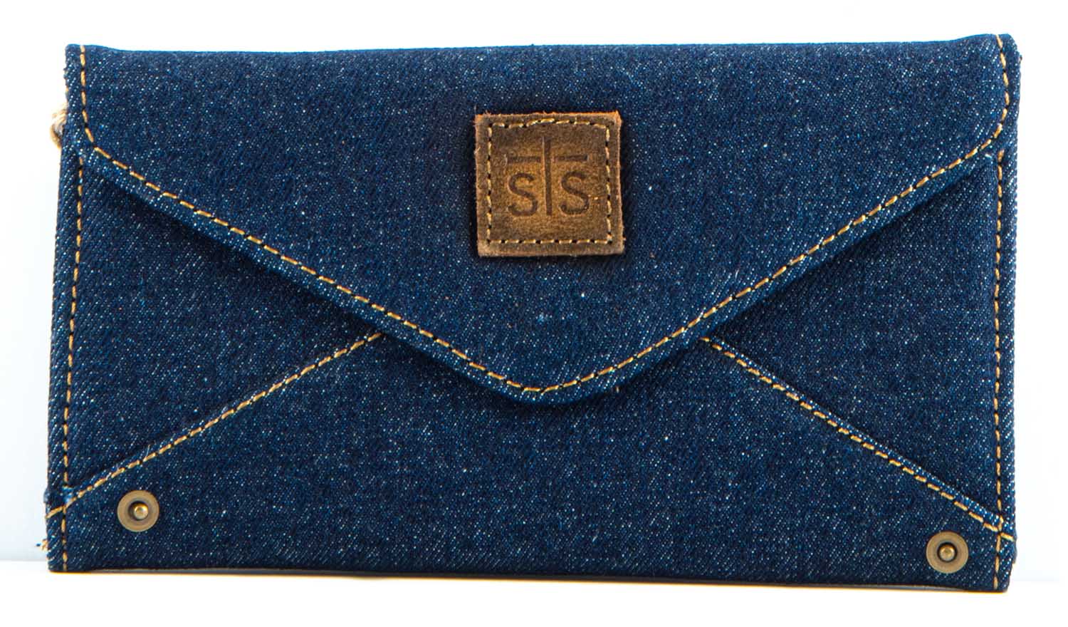 STS Blue Bayou Denim Wallet