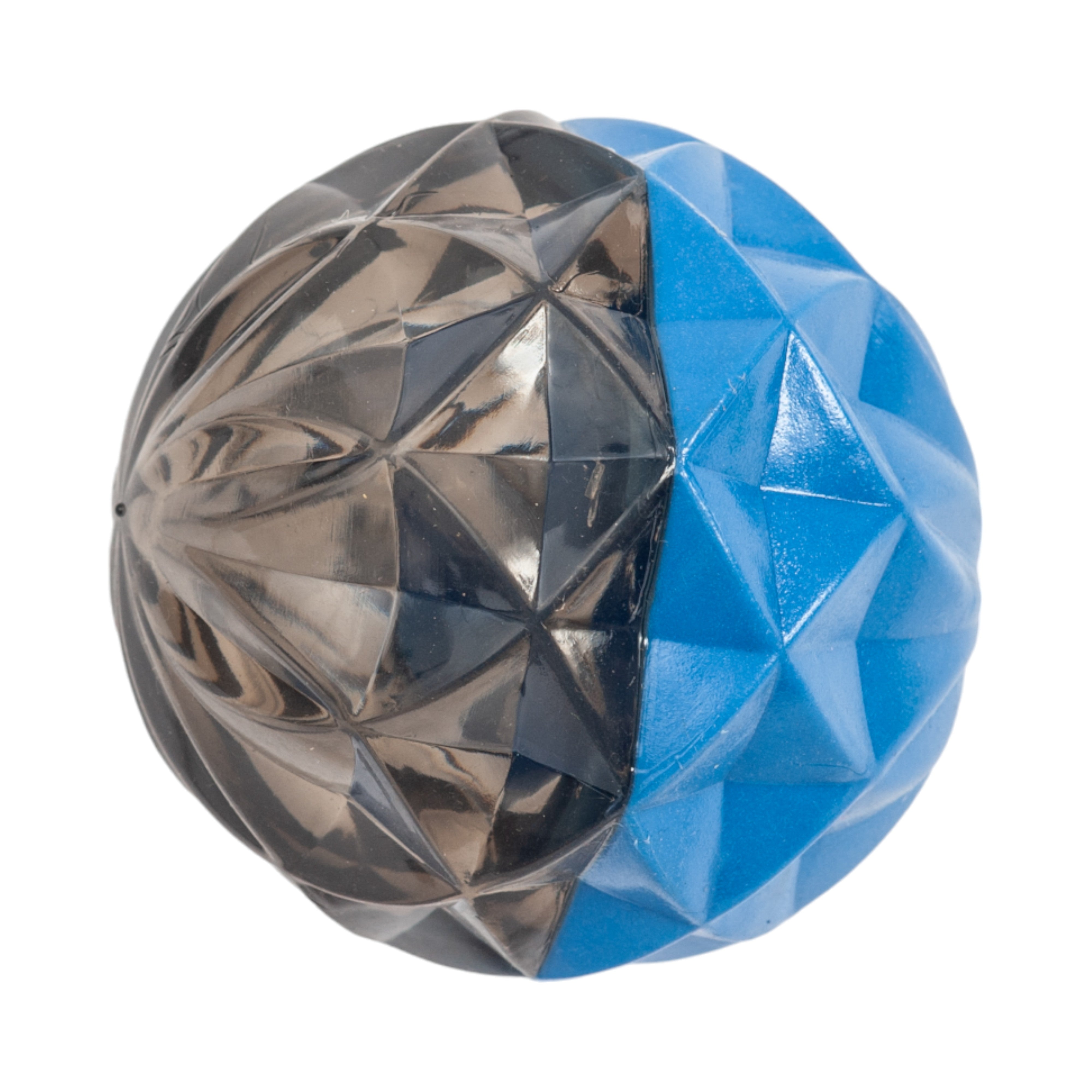 Country Living Geometric Textured Ball Dog Chew Toy, Interactive Rubber Toy for Mental Stimulation  Large