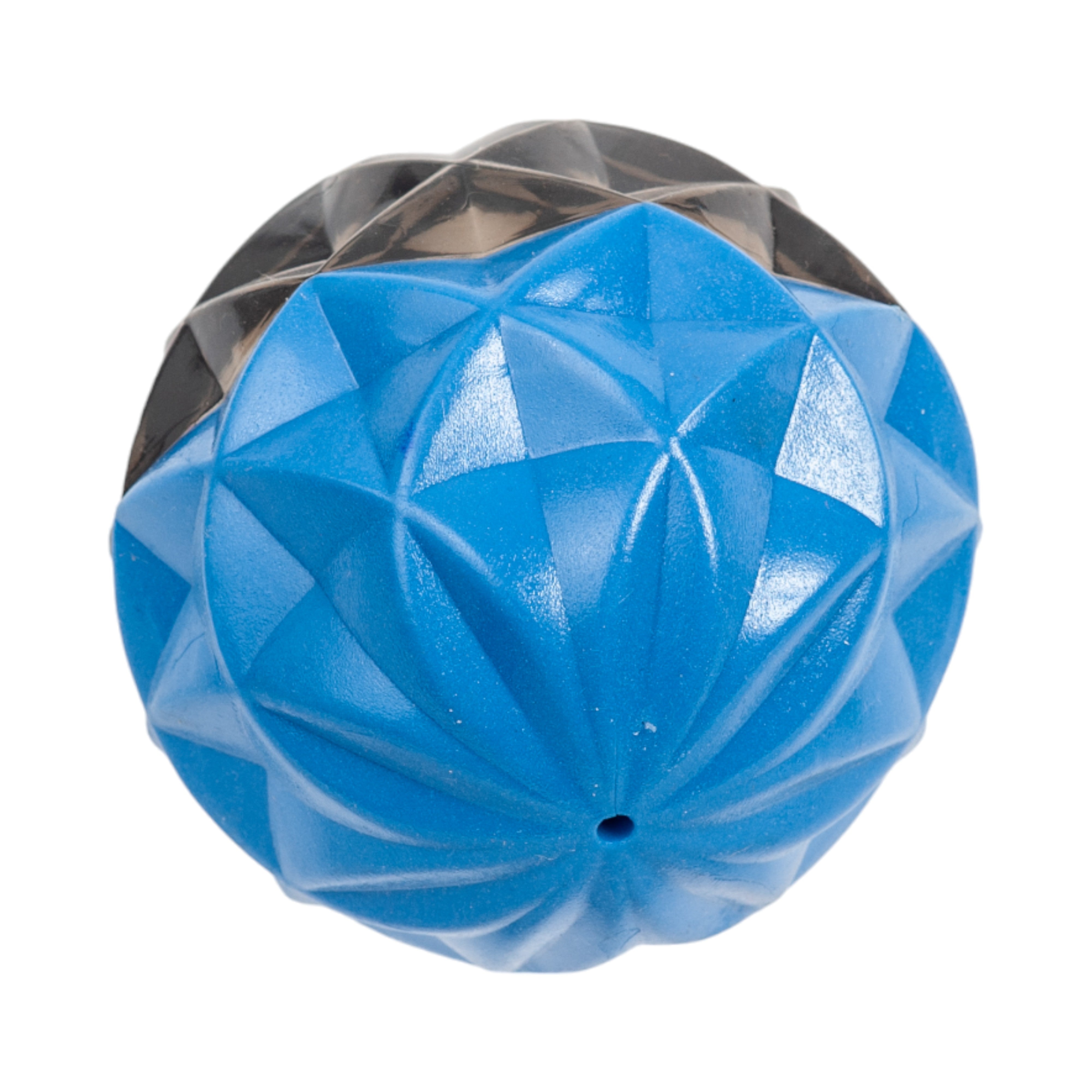Country Living Geometric Textured Ball Dog Chew Toy, Interactive Rubber Toy for Mental Stimulation  Large