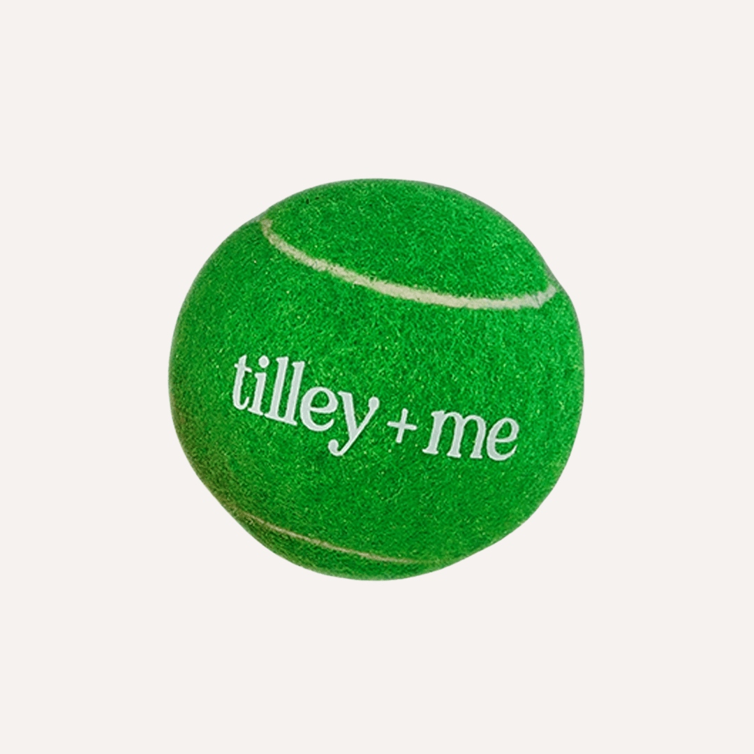Tilley + Me Tennis Ball for Dogs