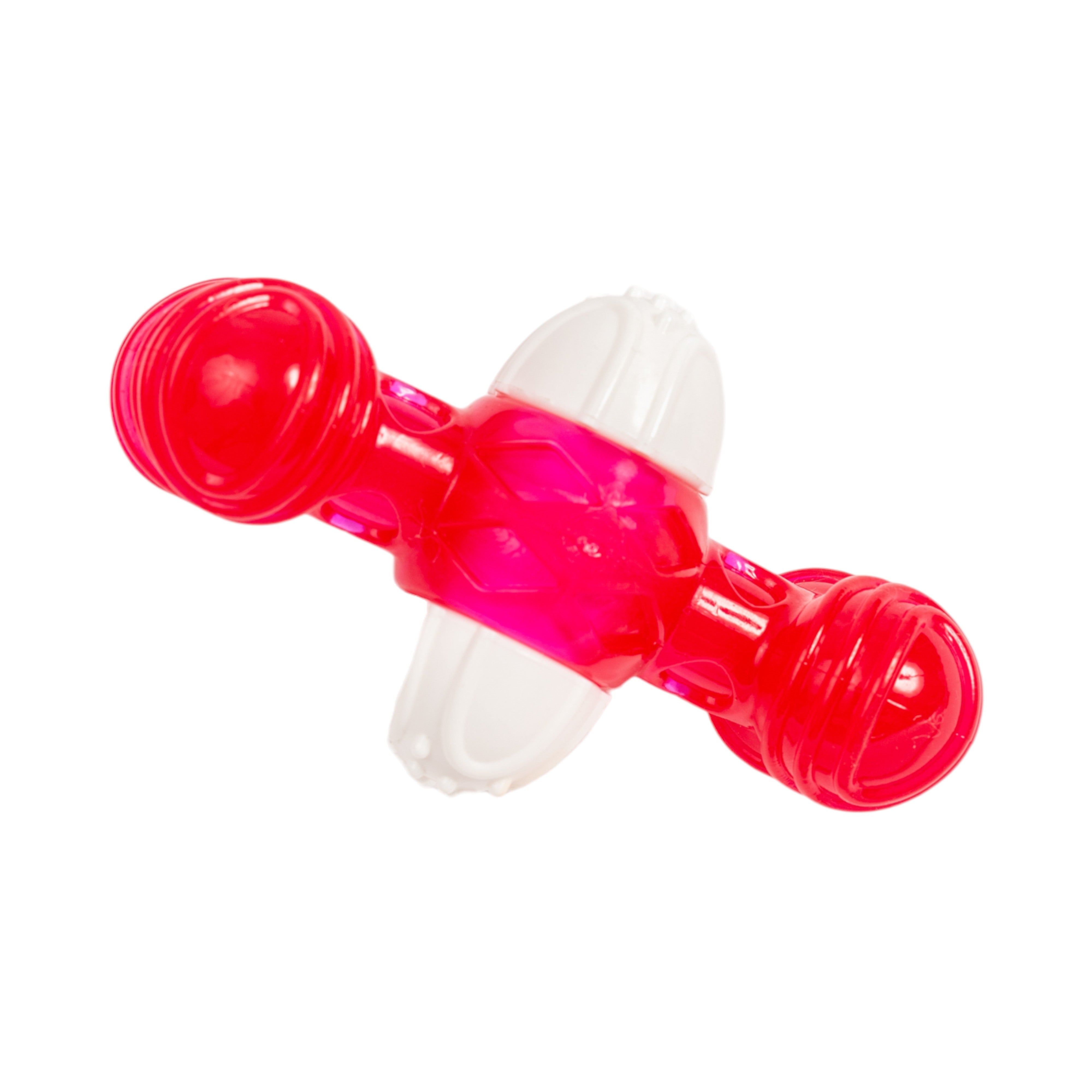 Country Living TPR & Nylon Quacker Bone Chew Toy for Dogs