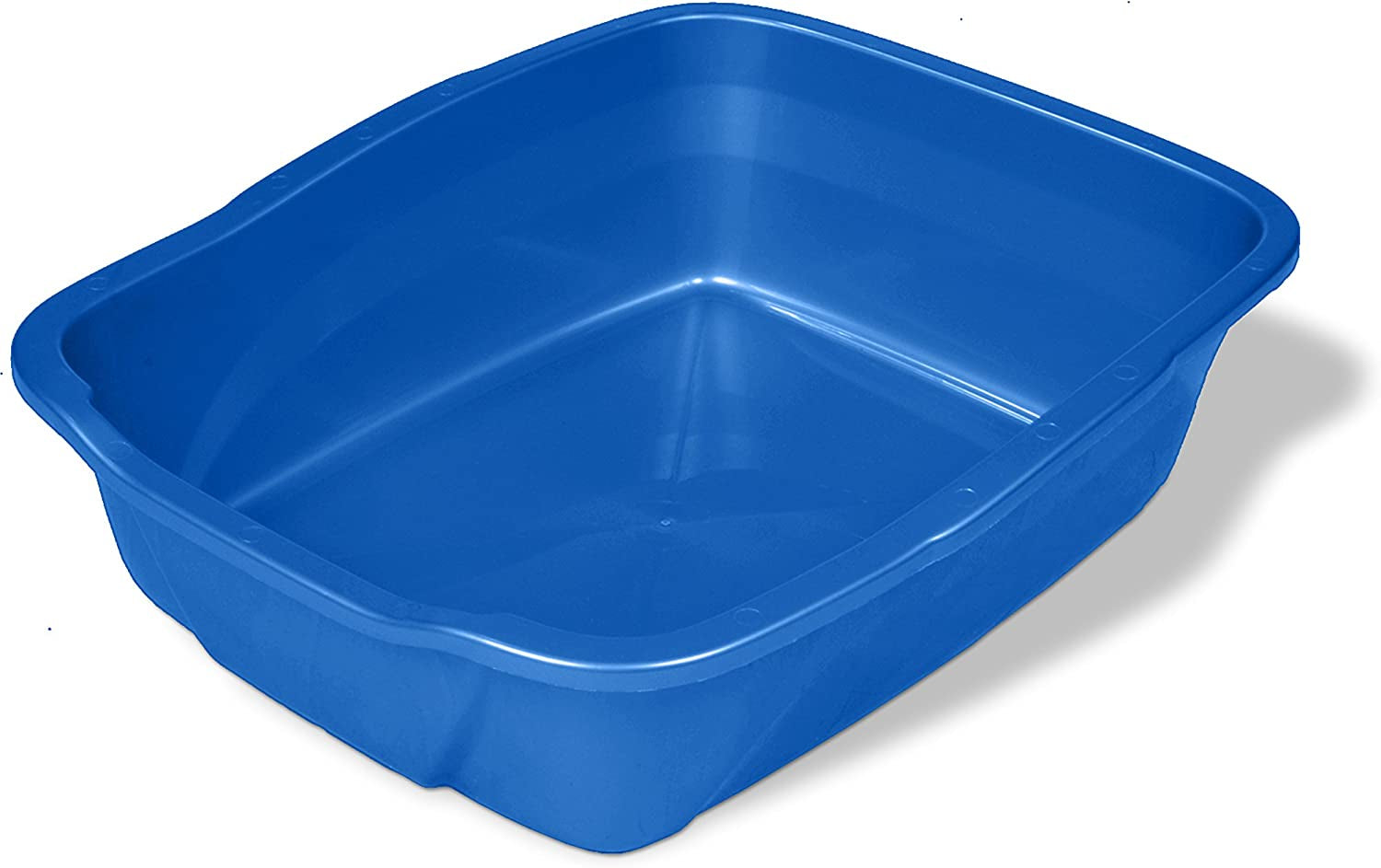 Van Ness Cat Litter Pan With Dip In Front Assorted Colors