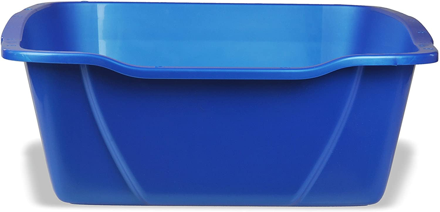 Van Ness Cat Litter Pan With Dip In Front Assorted Colors