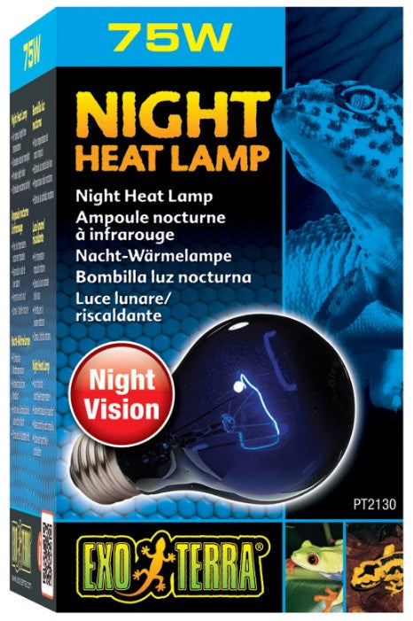 Exo Terra Night Heat Lamp For Reptiles